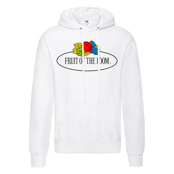Fruit of the Loom | Classic hooded sweatshirt vintage big printed logo